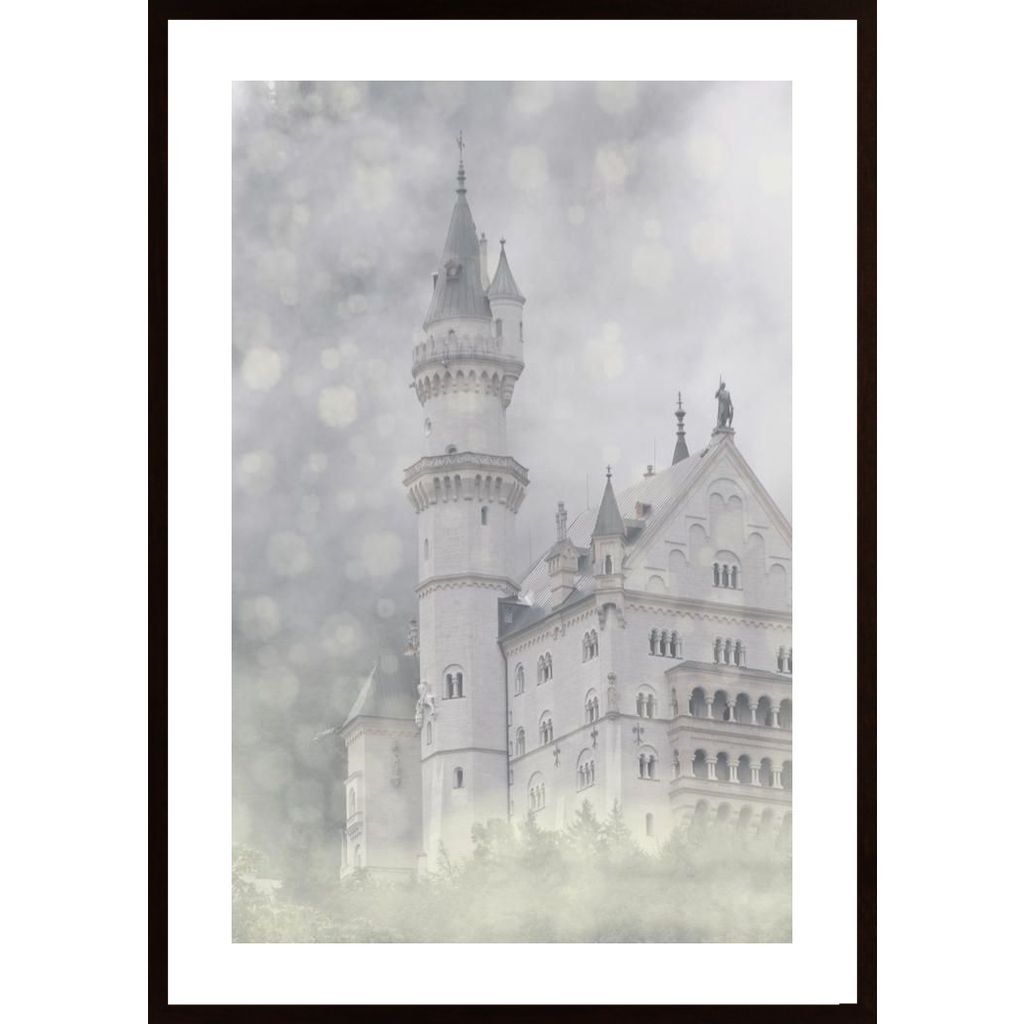 Castle In Snow Plakát