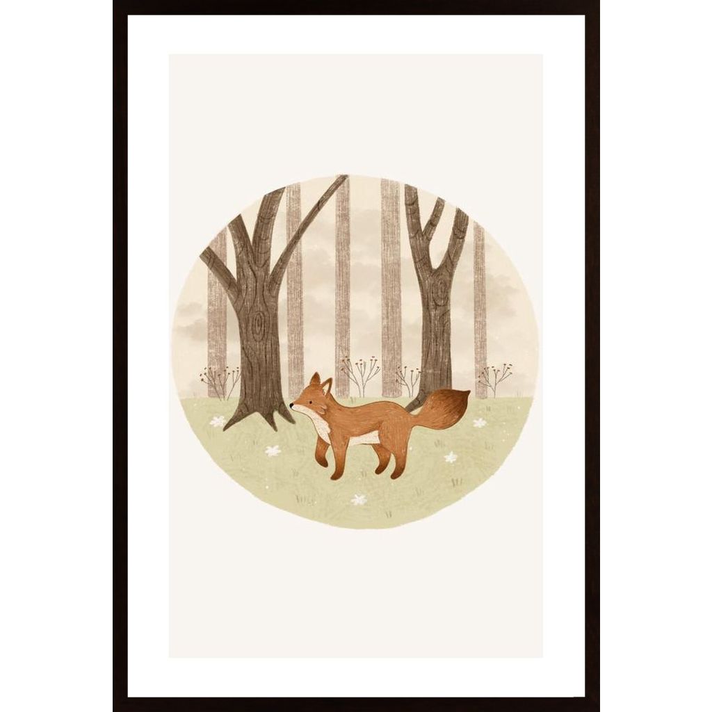 Fuchs Im Wald Poster
