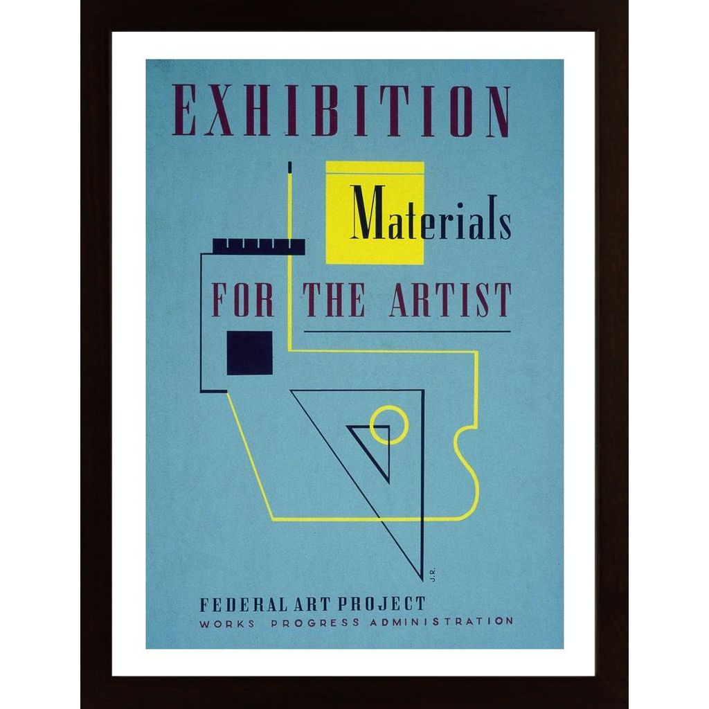 Exhibition Materials Plakát