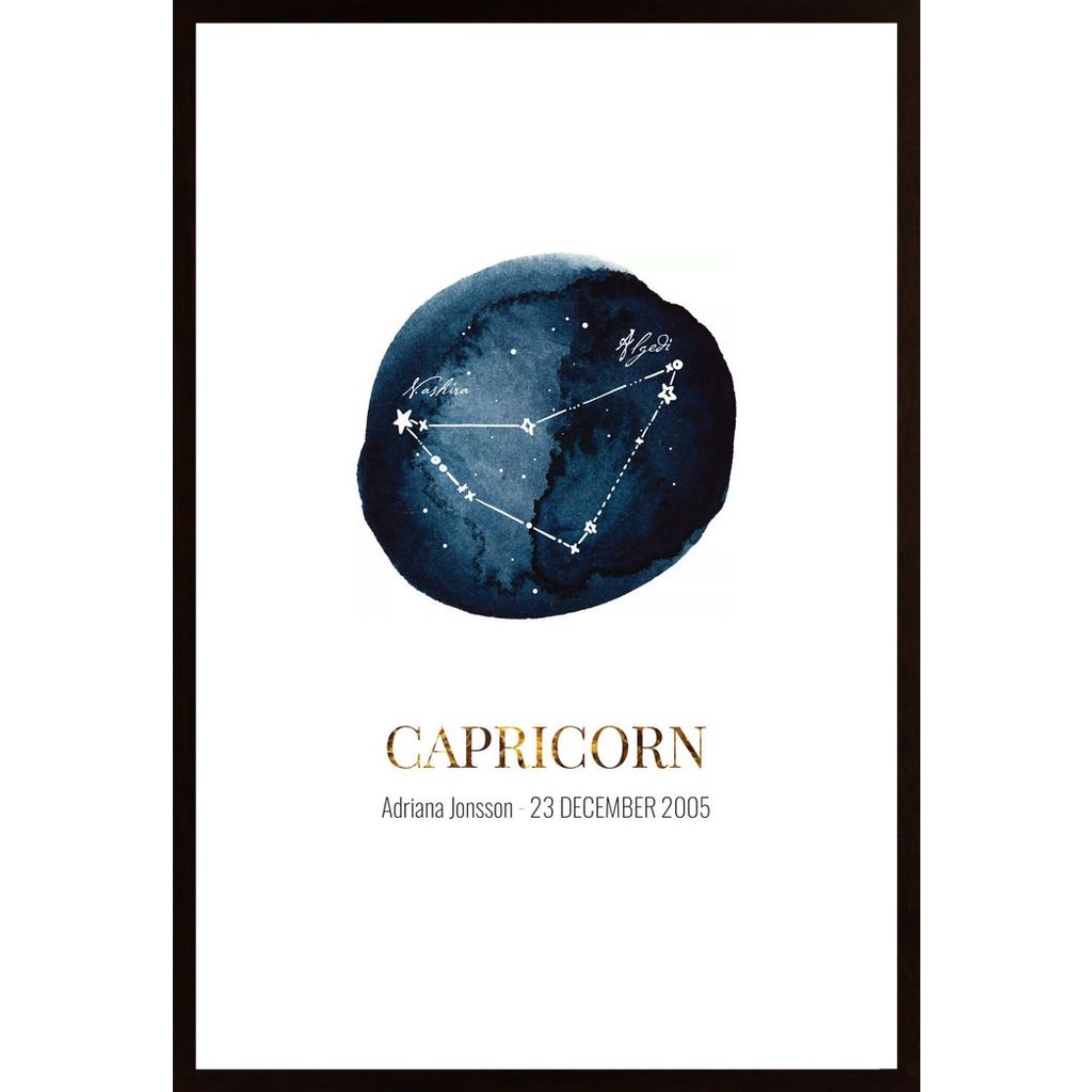 Capricorn (Přizpůsobitelné) Plakát