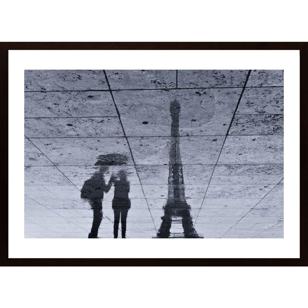 Under The Rain In Paris Poster