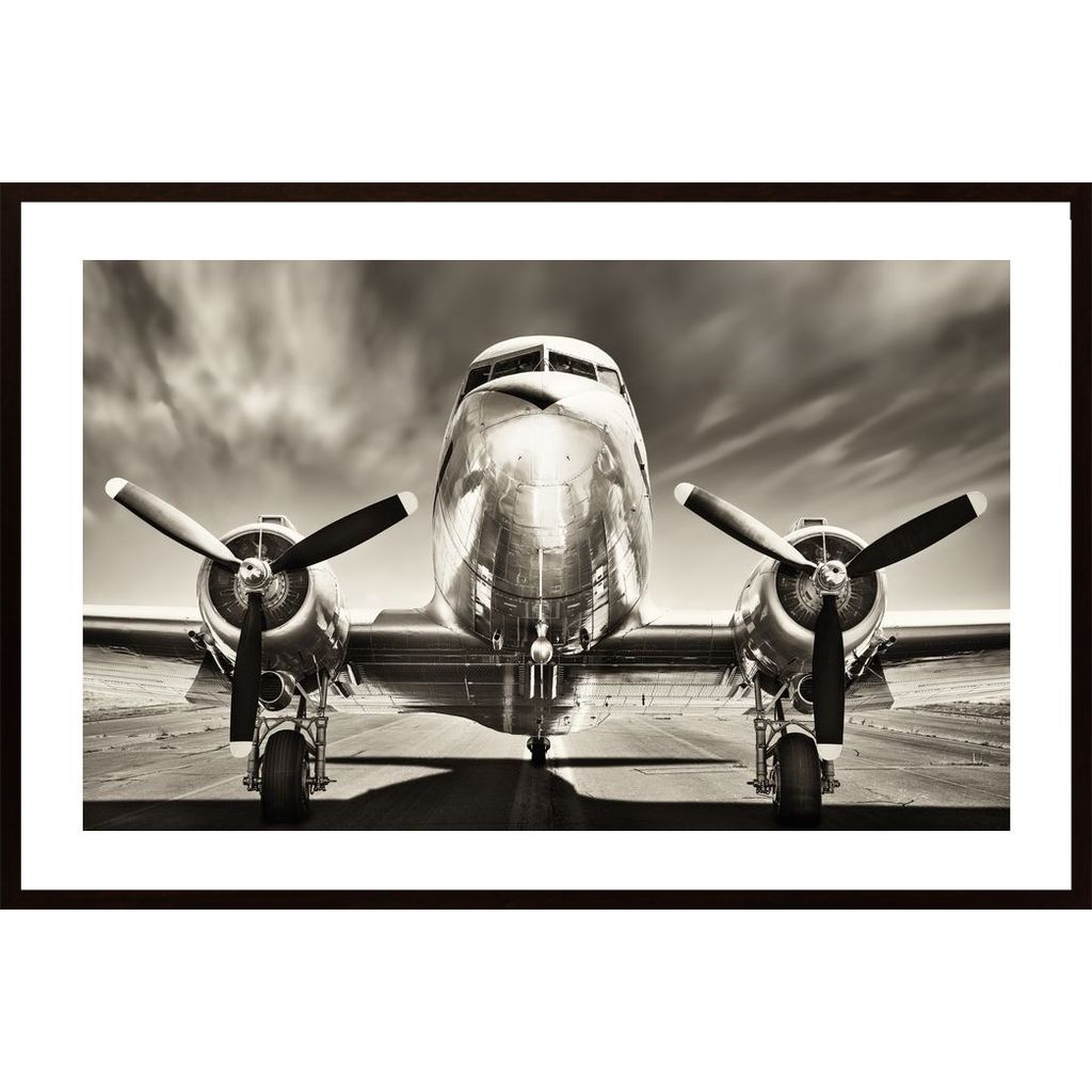 Propeller Aircraft Poster
