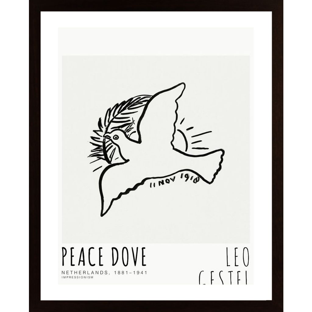 Leo Gestel-Dove 01 Poster