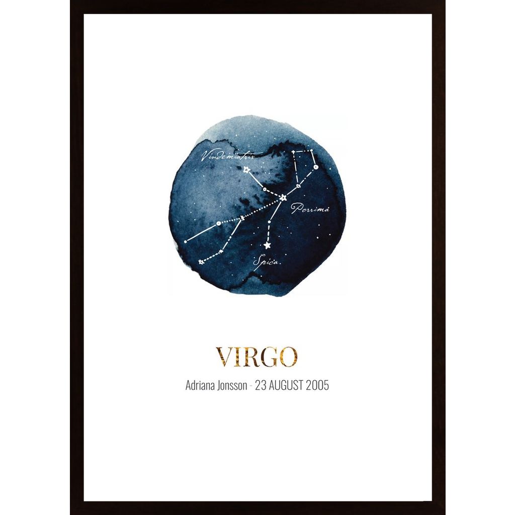 Virgo (Přizpůsobitelné) Plakát