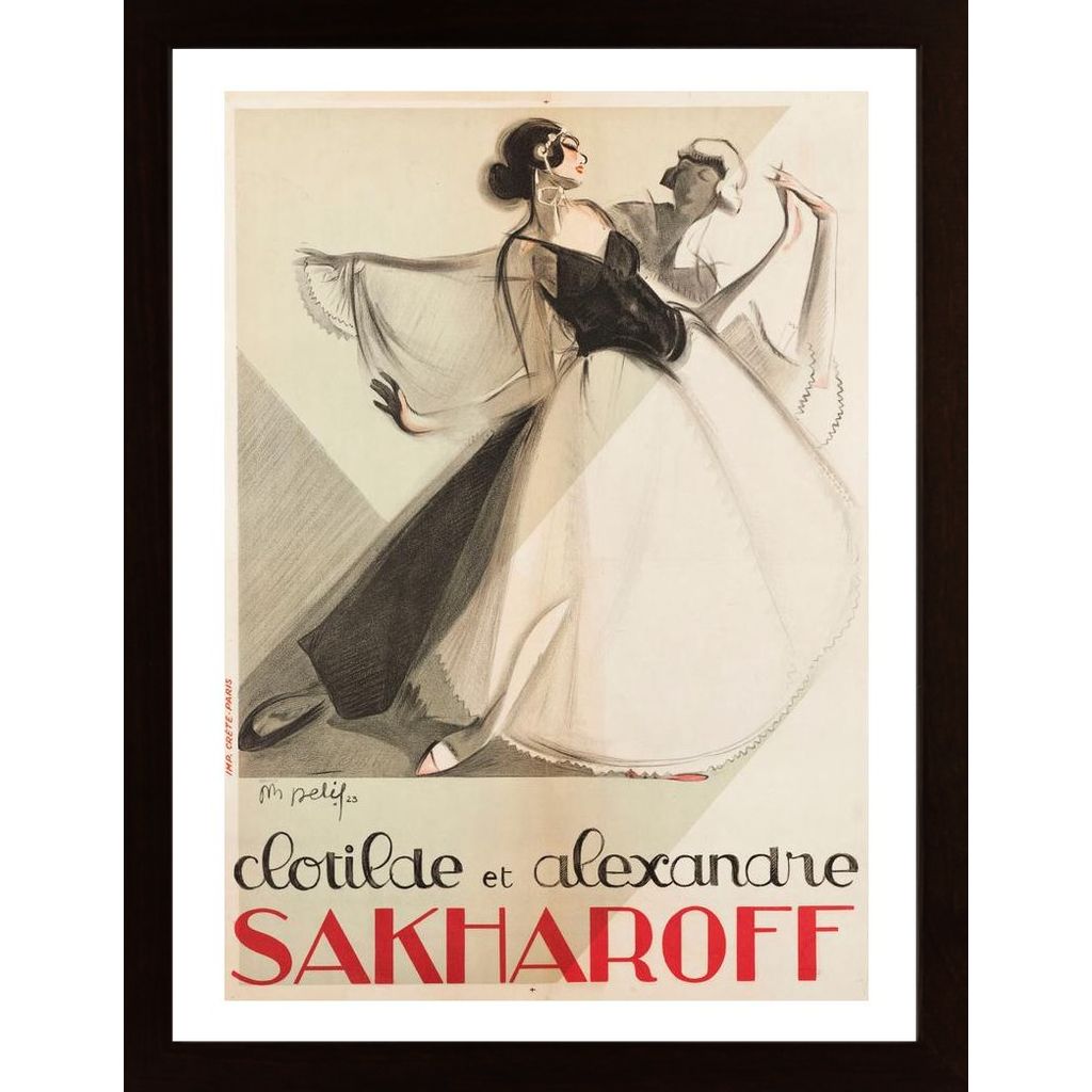Plakat Sakharoff Poster
