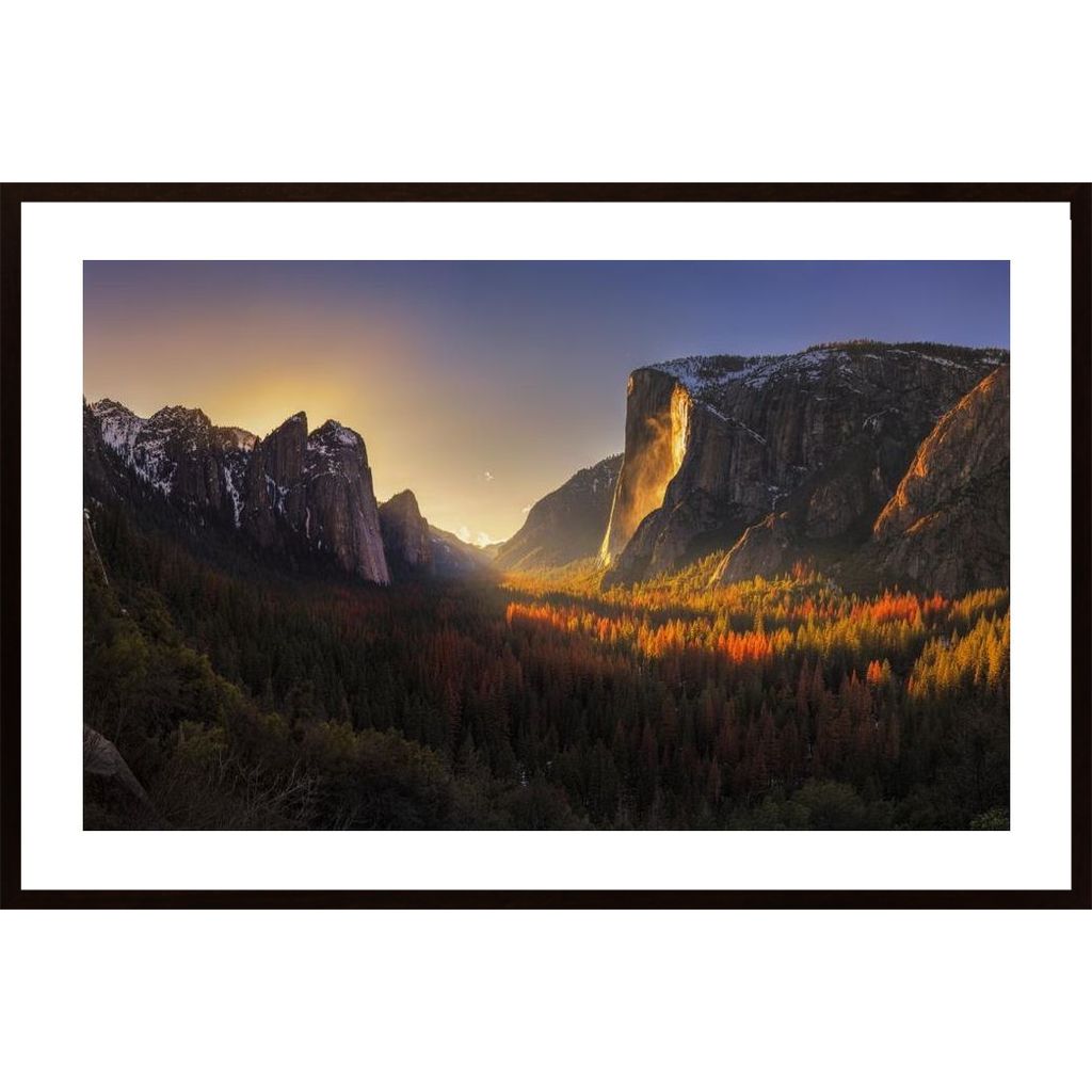 Yosemite Firefall Plakát