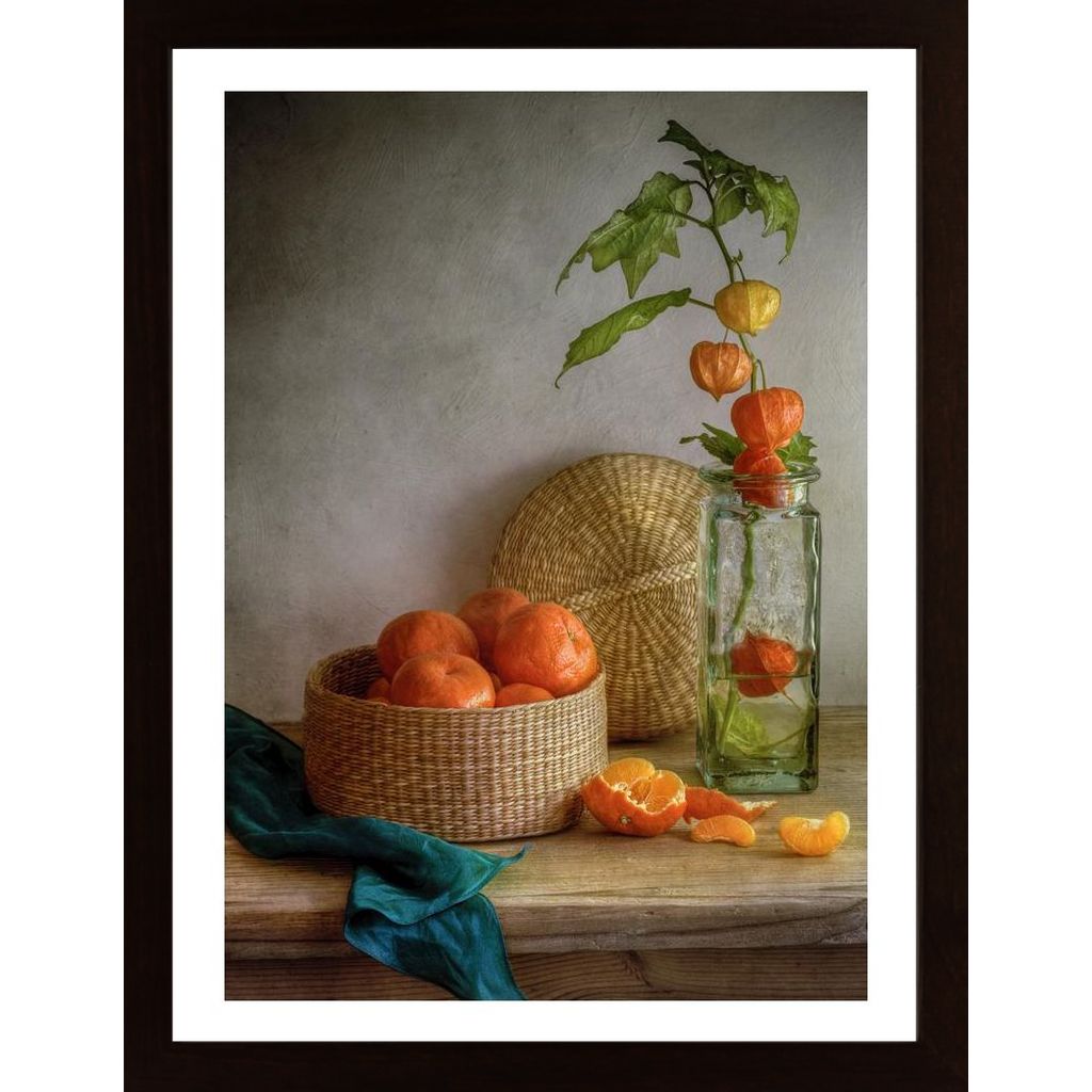 Still Life With Clementines Plakat
