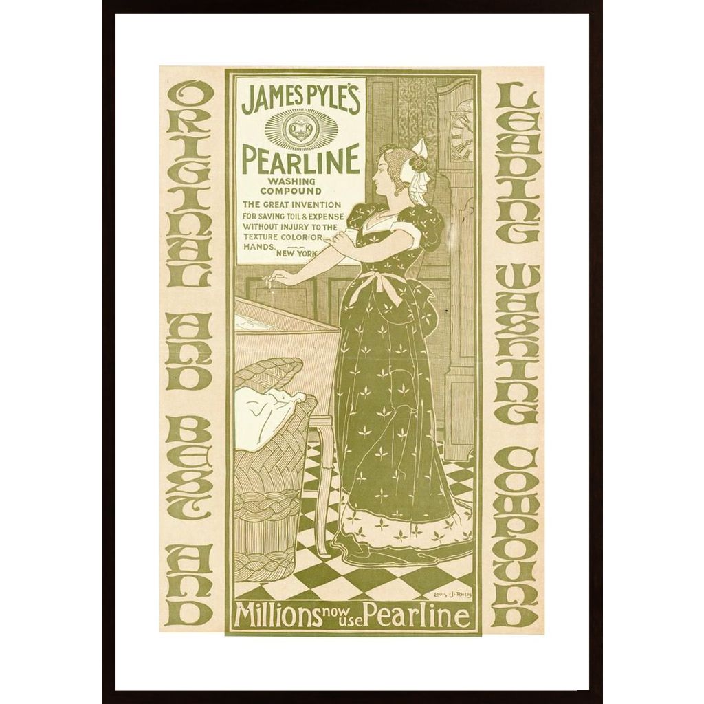 Plakat Pearline Affiche