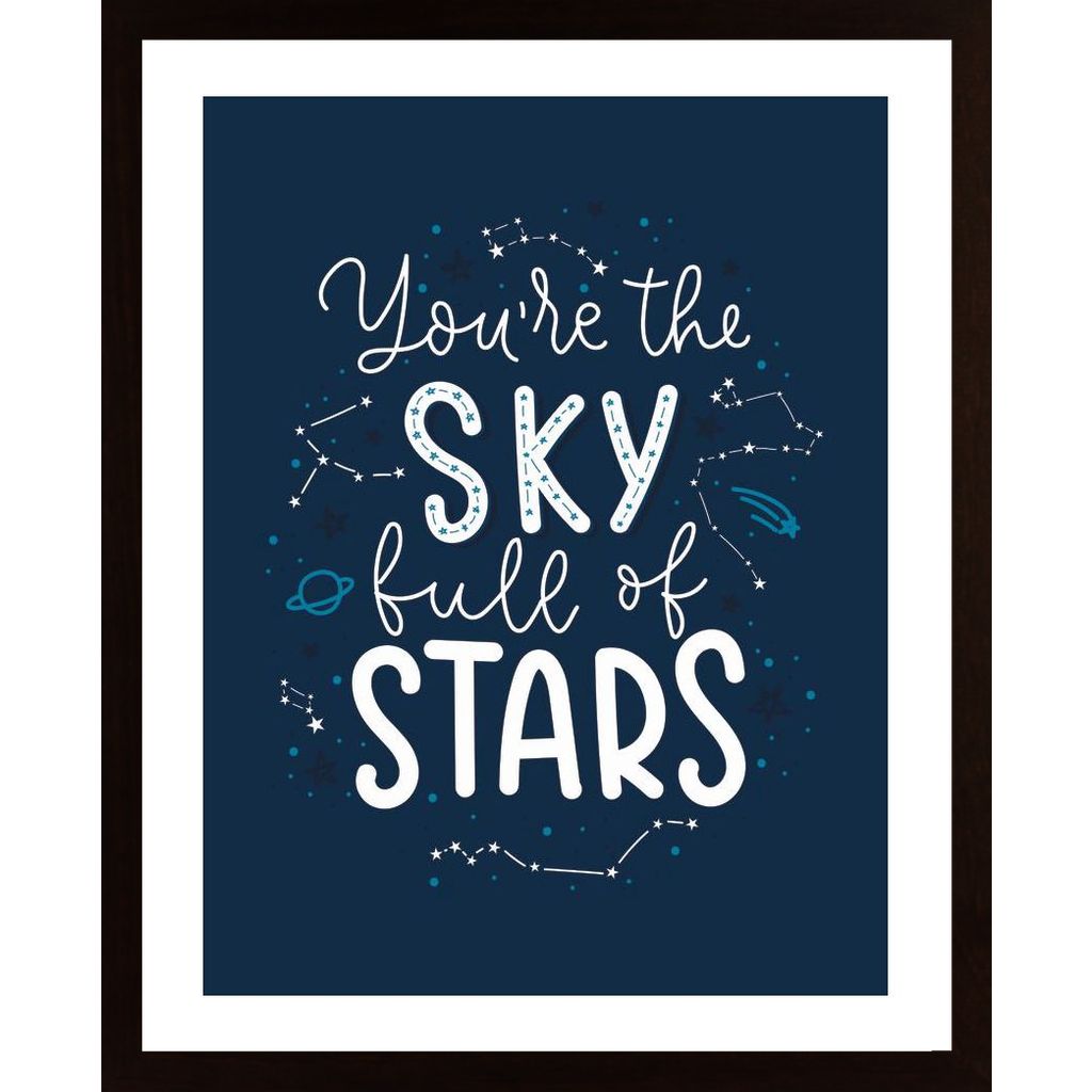 The Sky Full Of Stars Poster
