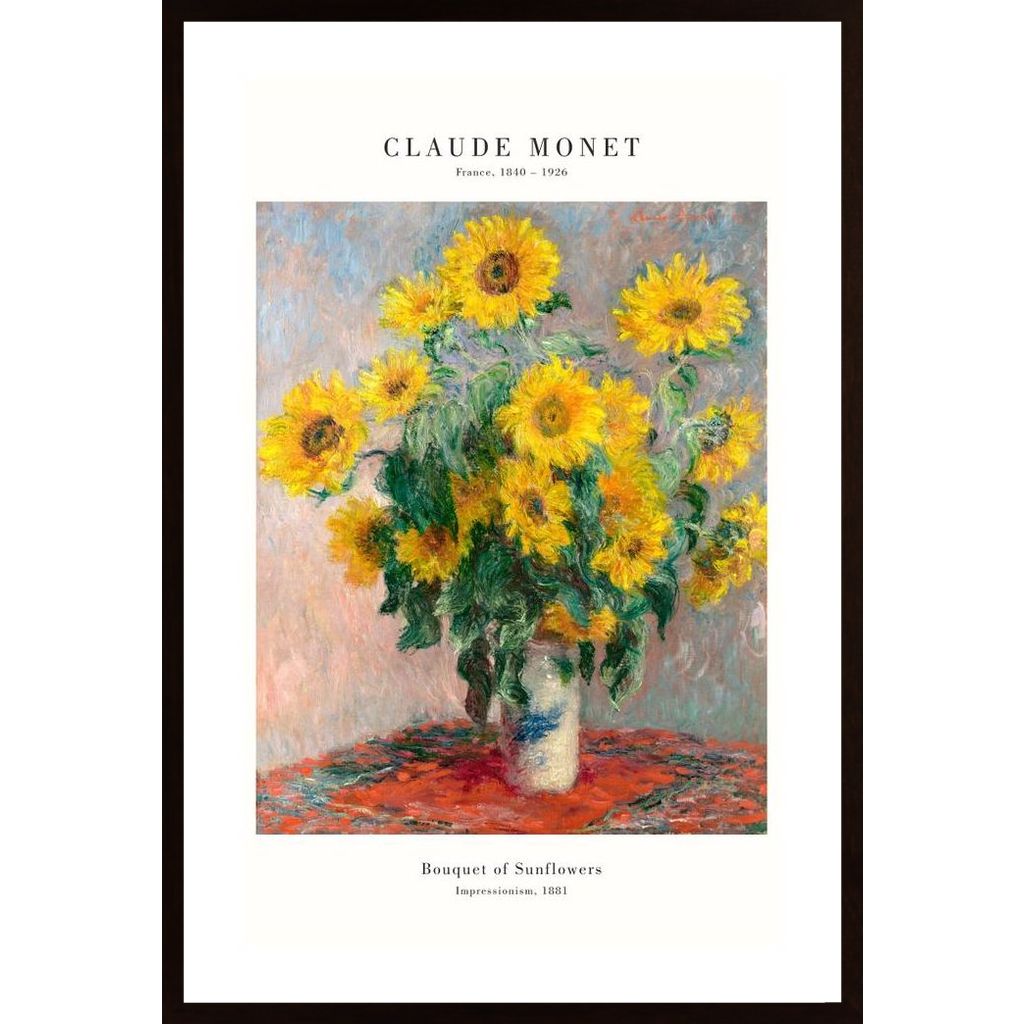 Monet - Sonnenblumen Plakát