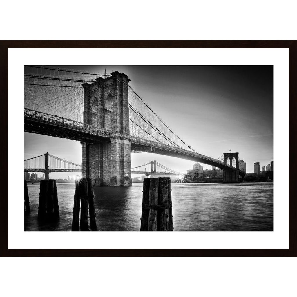 Brooklyn Bridge - Sunrise Plakát