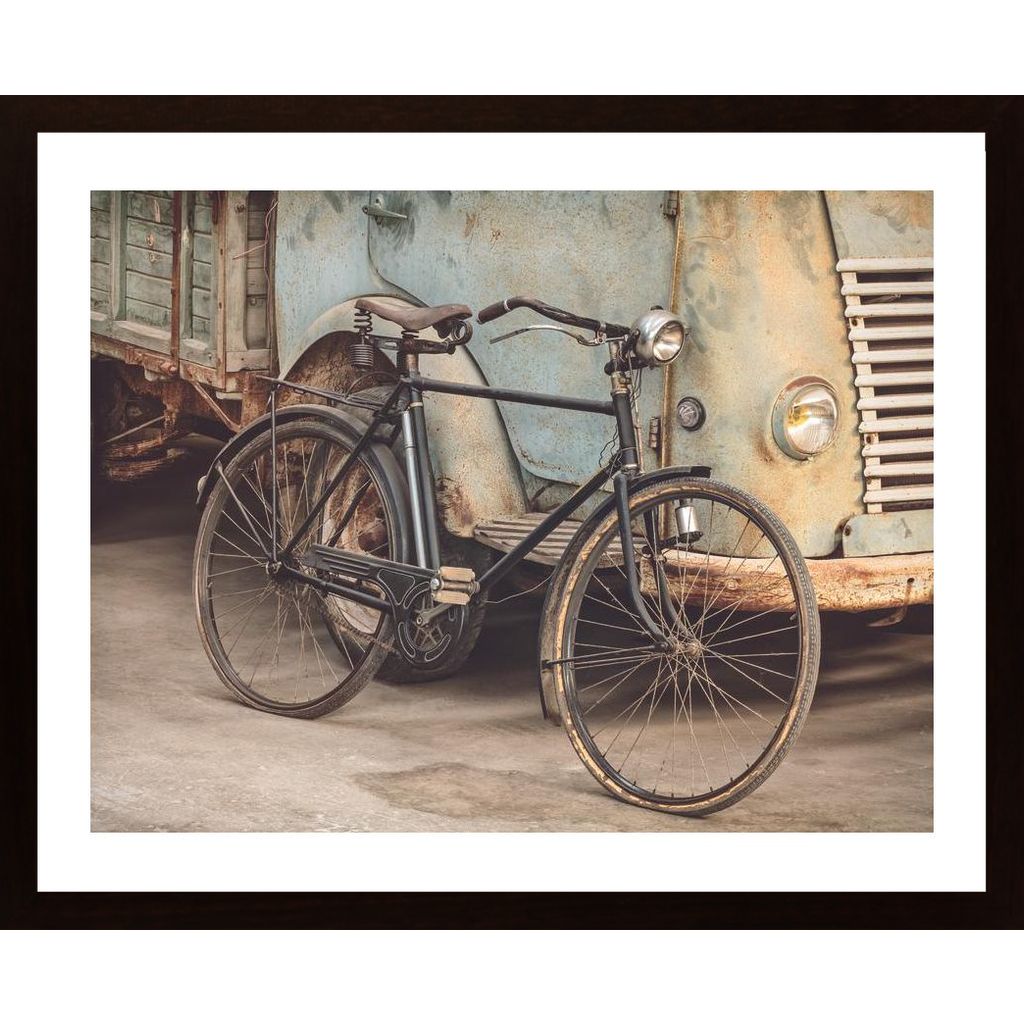 Vintage Bicycle Affiche