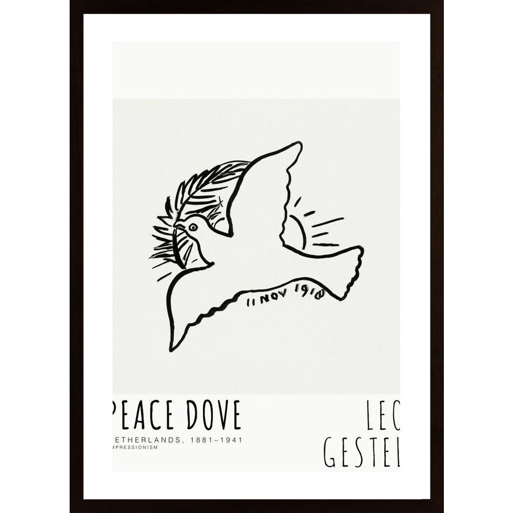 Leo Gestel-Dove 01 Poster