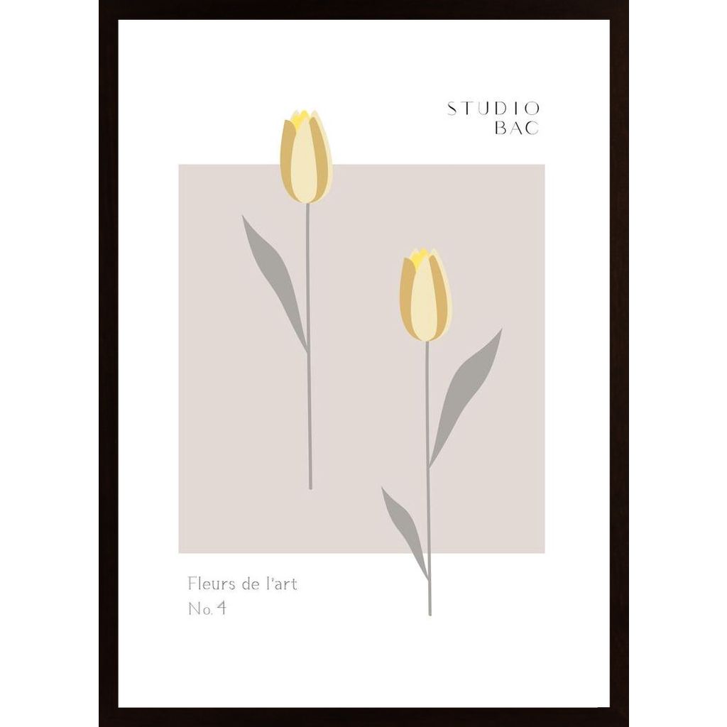Tulips Studio Bac Plakát