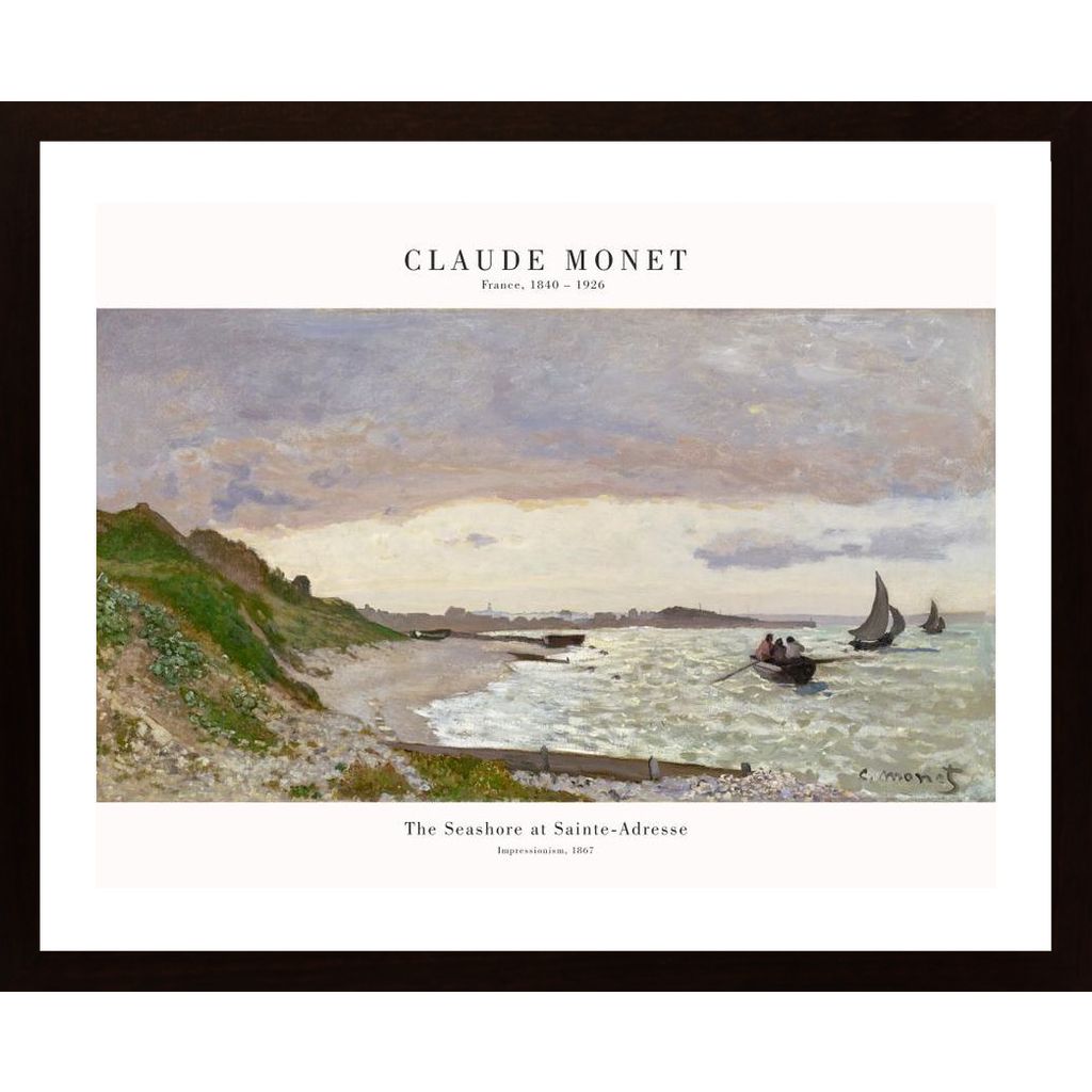 Monet - The Seashore Plakát