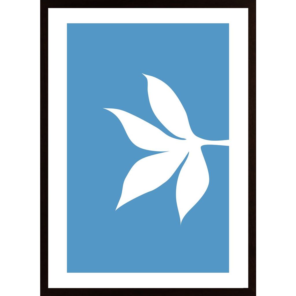 Plant Blue Affiche