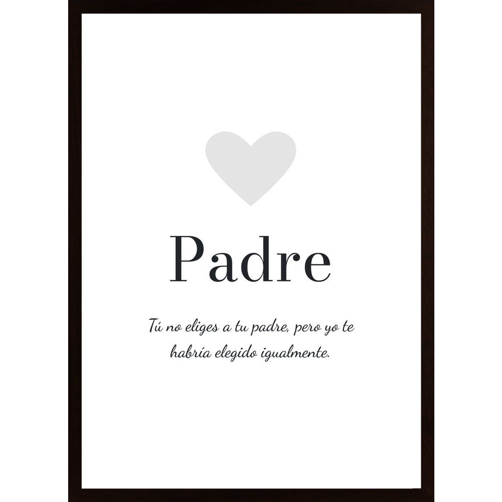 Padre (Personalizable) Poster
