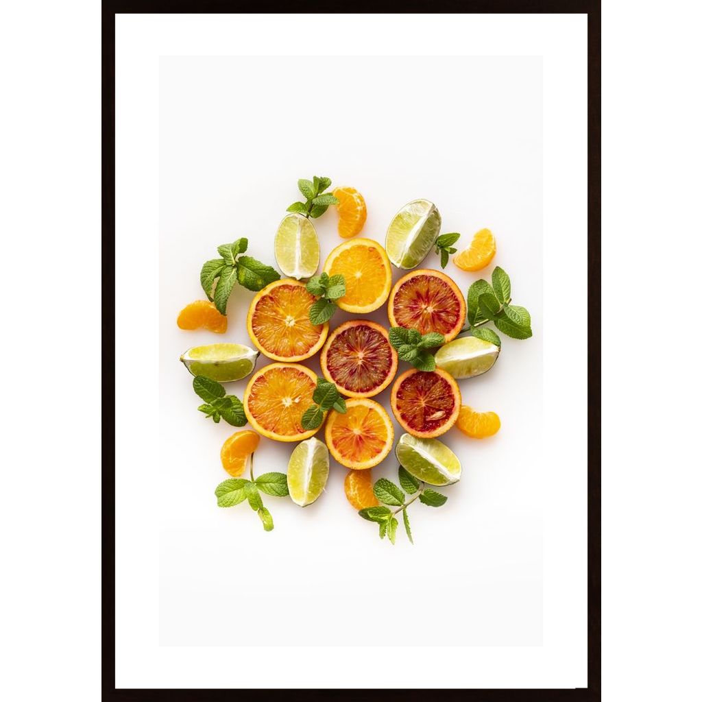 Citrus Fruits Affiche