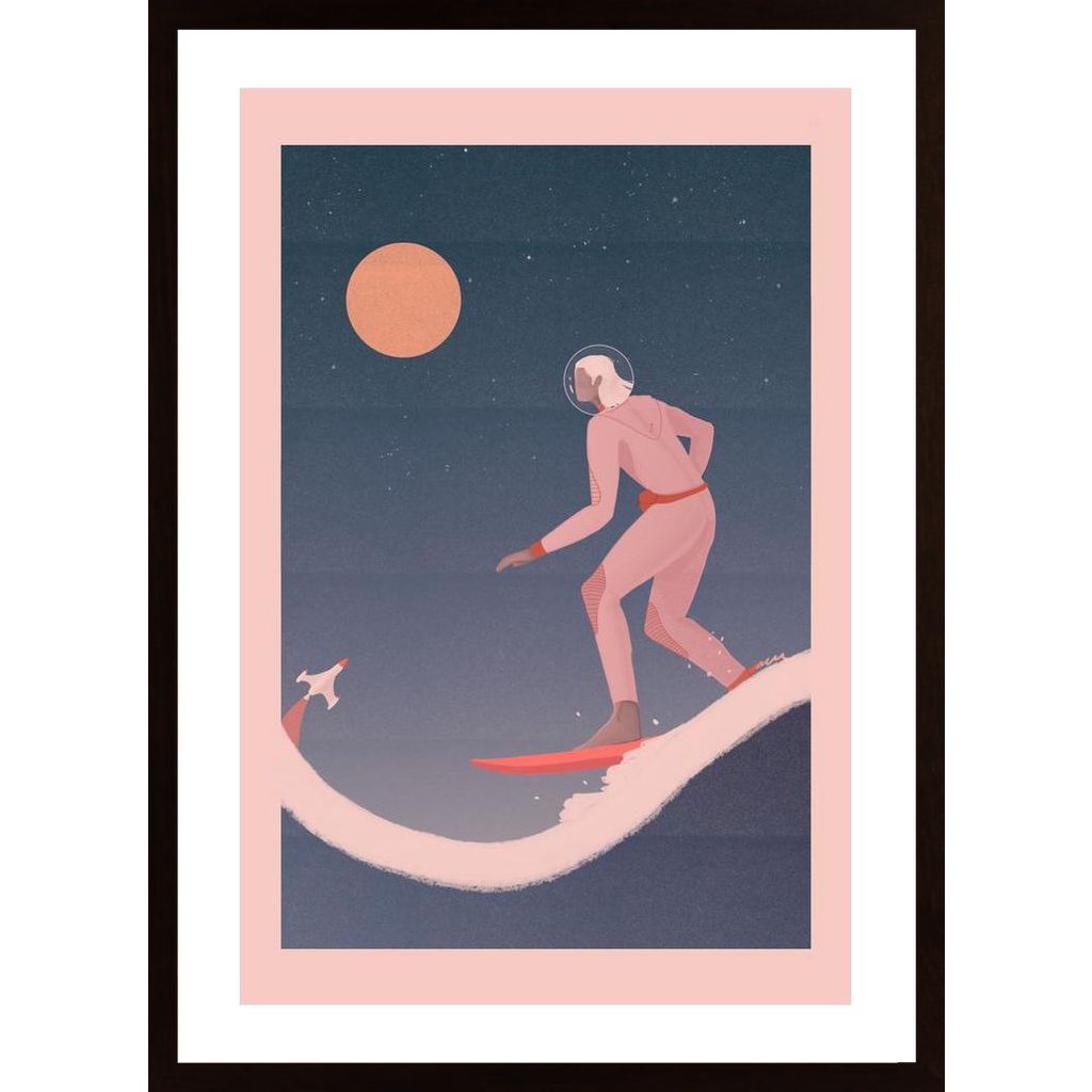 Surfing On The Moon Plakát