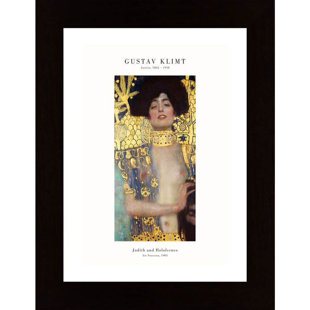 Klimt - Judith Plakat