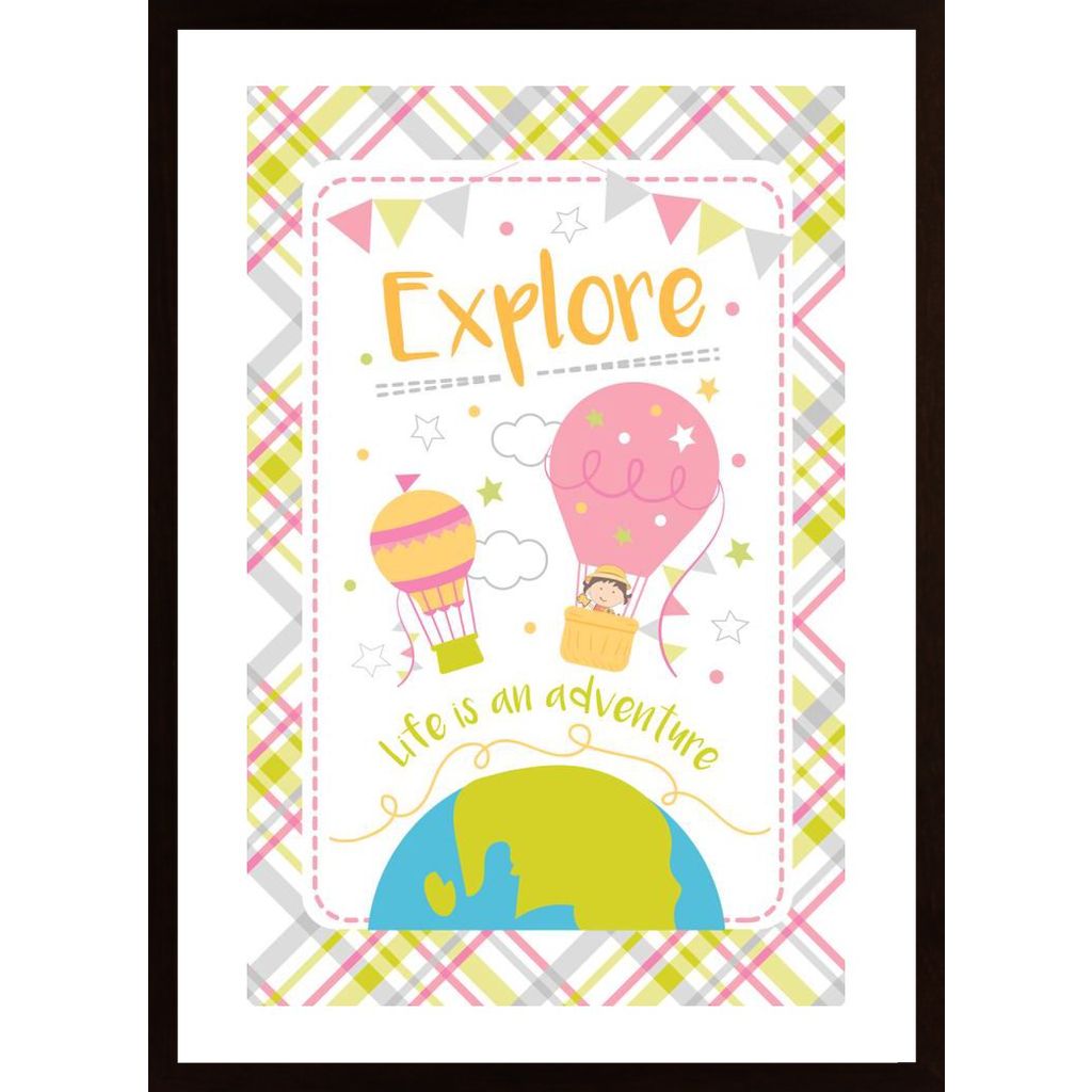Girl Explorer Plakat