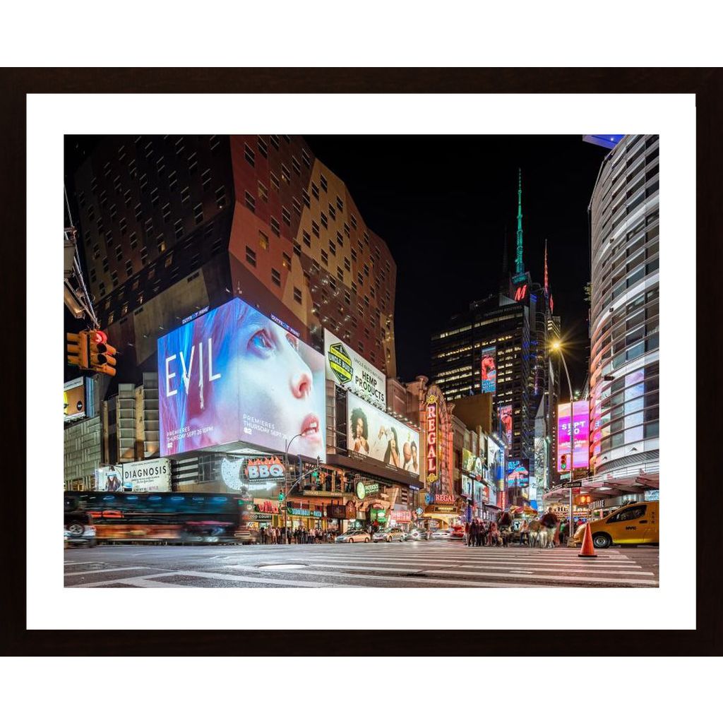 Times Square Lights Plakát
