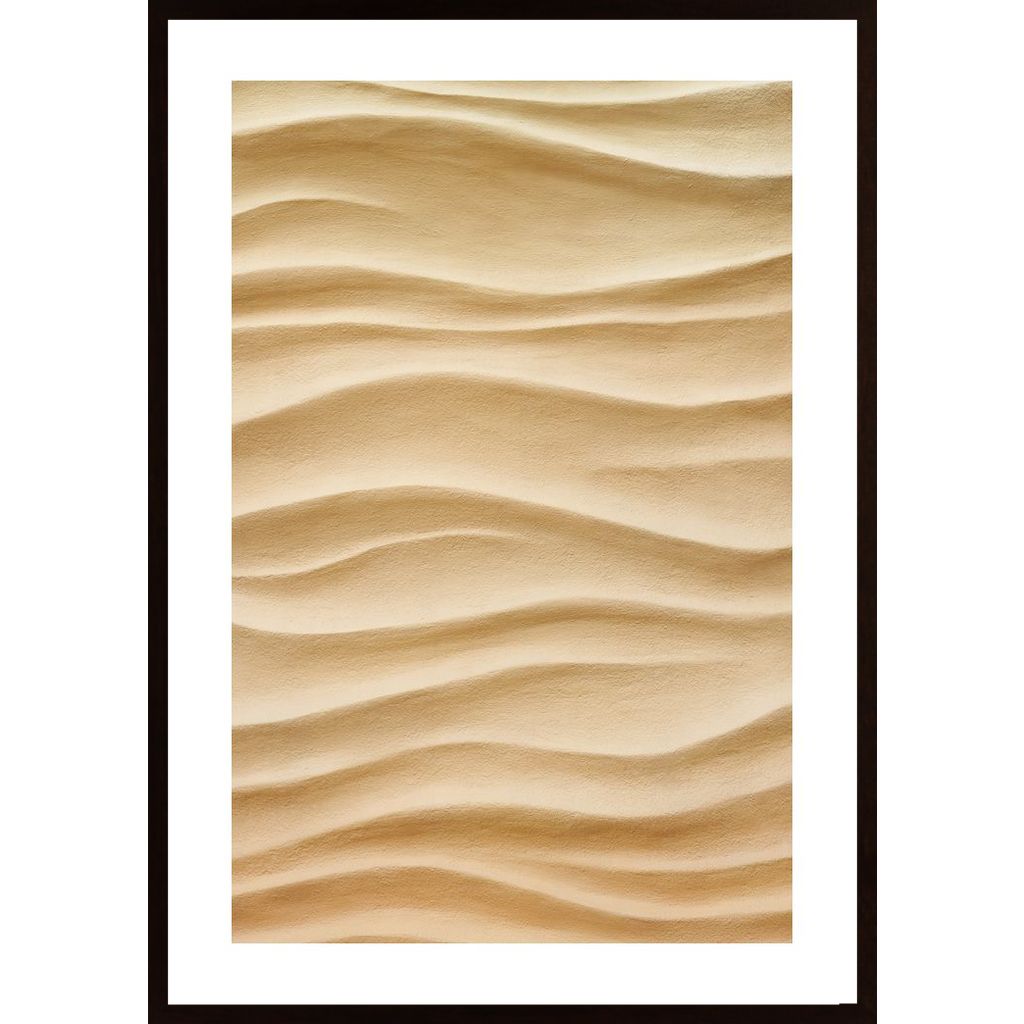Pattern In The Sand 1 Poster