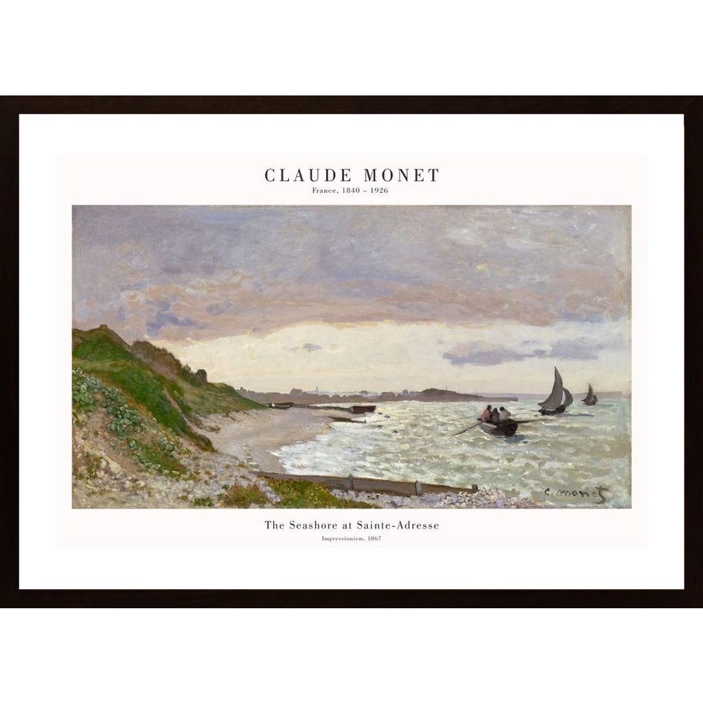 Monet - The Seashore Plakát