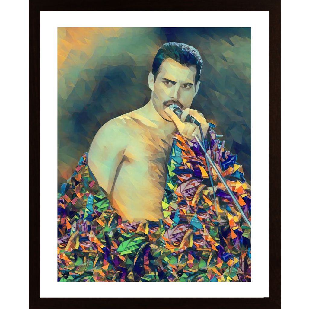 Freddie Mercury Fm Poster
