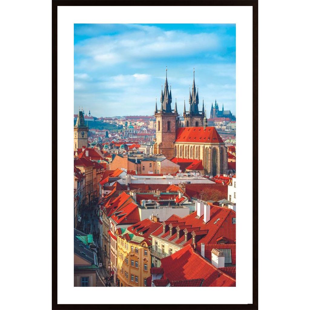 Prague, Vertical Poster
