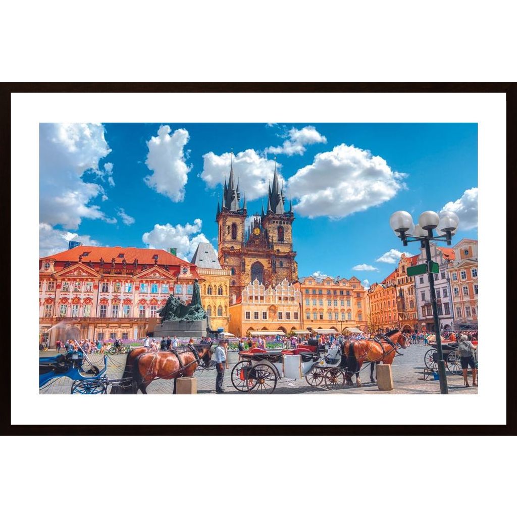 Prague, Horizontal Poster
