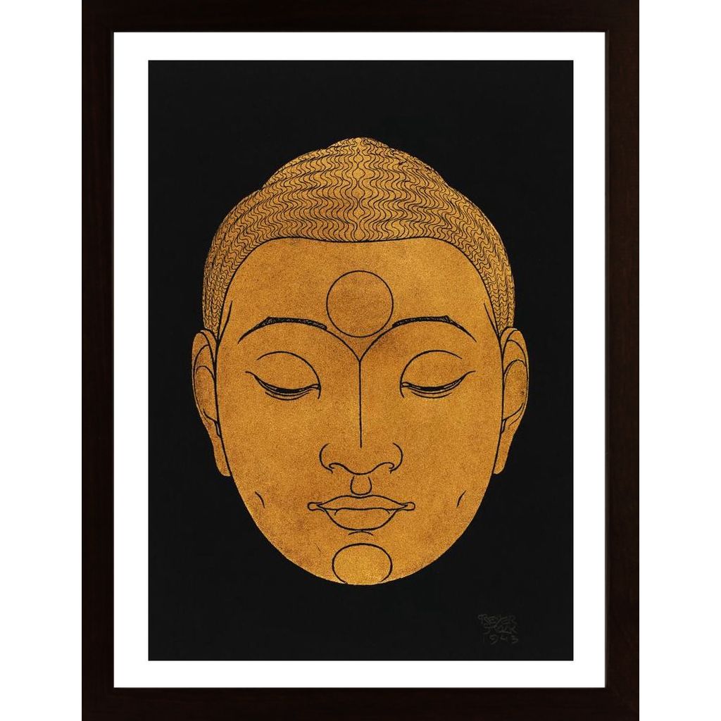 Stolk - Buddha Head Poster