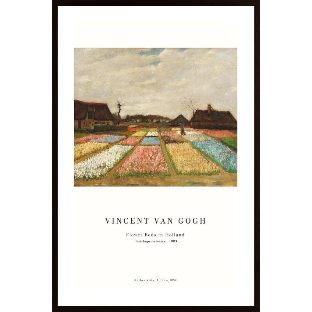 Gogh - Flower Beds Plakát