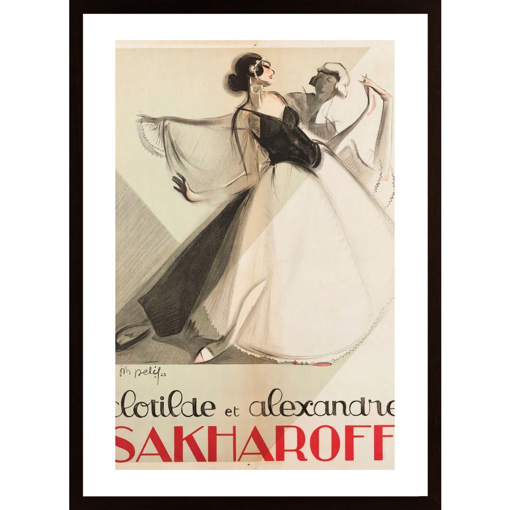 Plakat Sakharoff Plakát