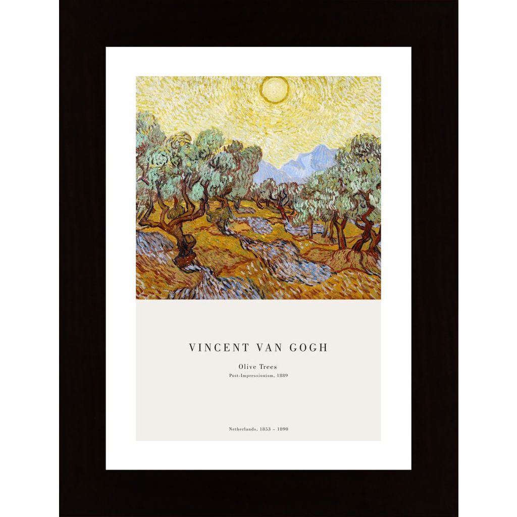 Gogh - Olive Trees Plakát