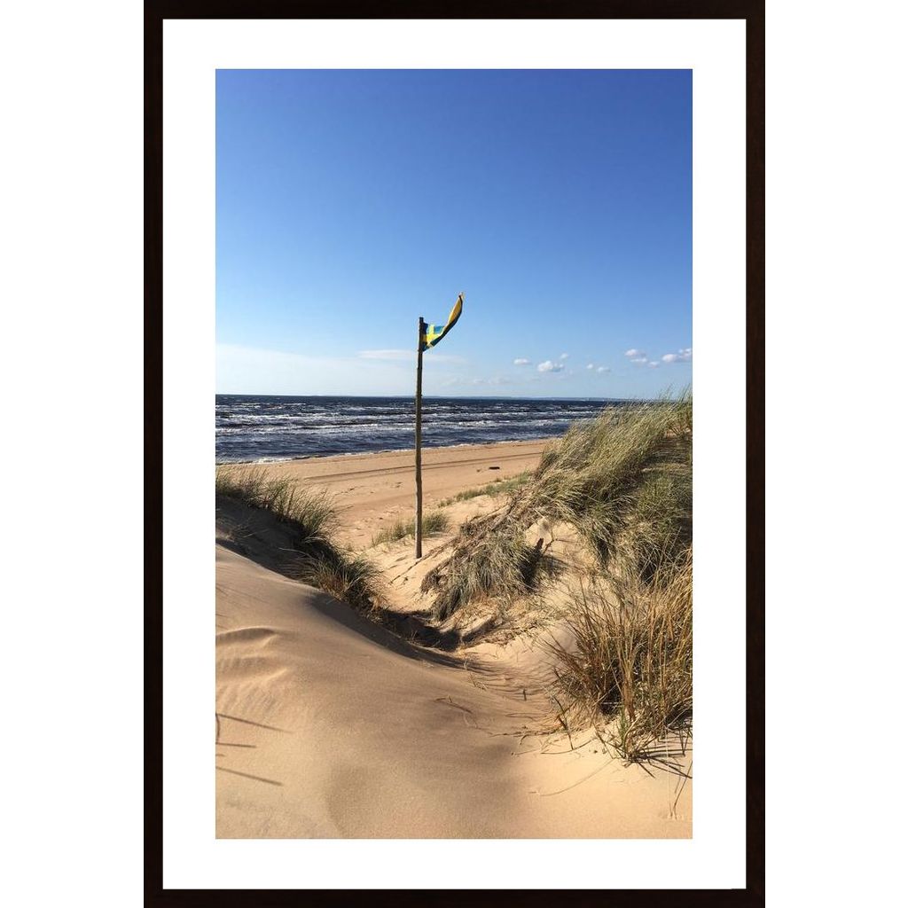 Beach At Kattegatt Poster