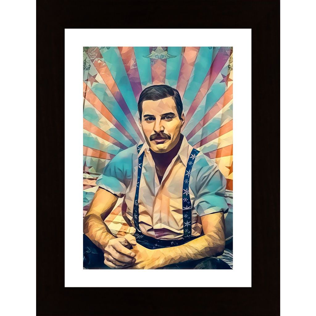 Freddie Mercury Art Poster