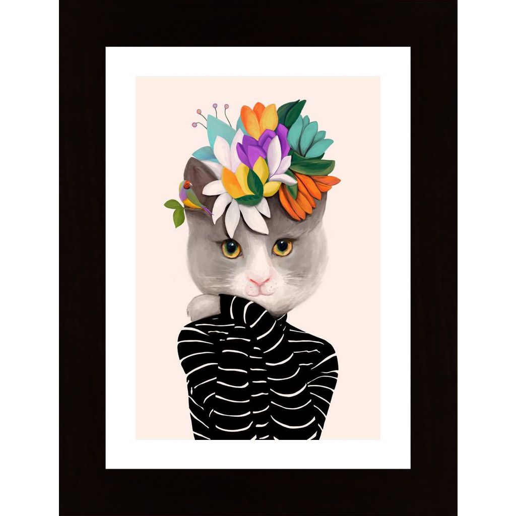 Flower Cat Plakat