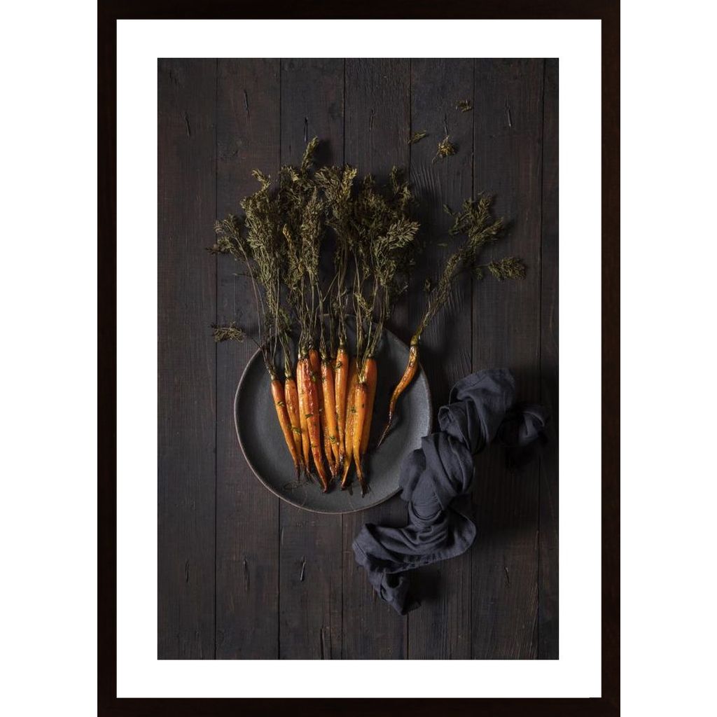 Roasted Carrots Affiche