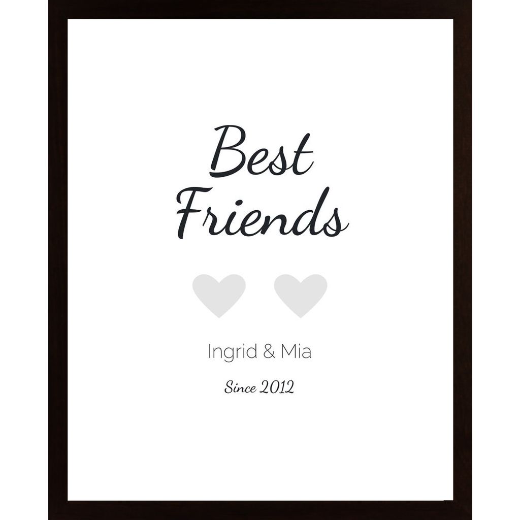 Nejlepší Přátelé (Přizpůsobitelné) Plakát