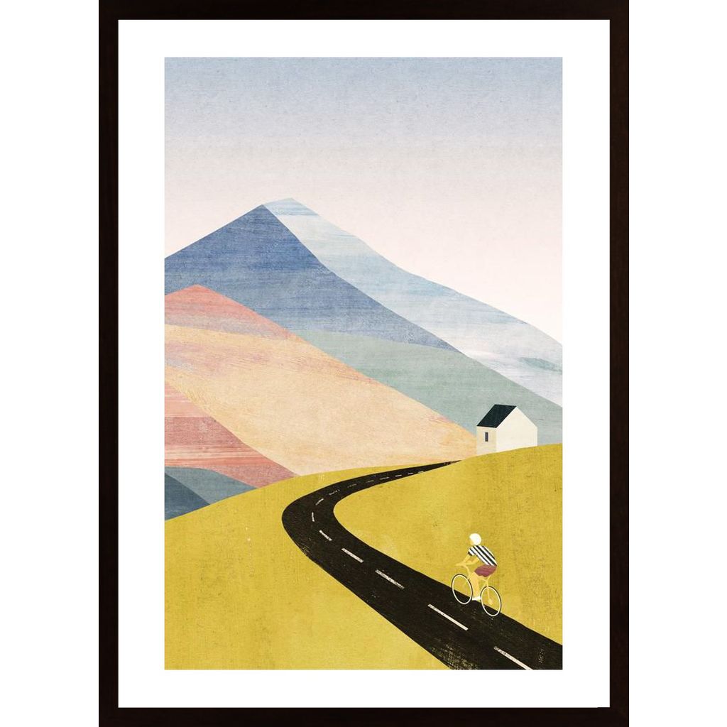 Cycling Home Poster