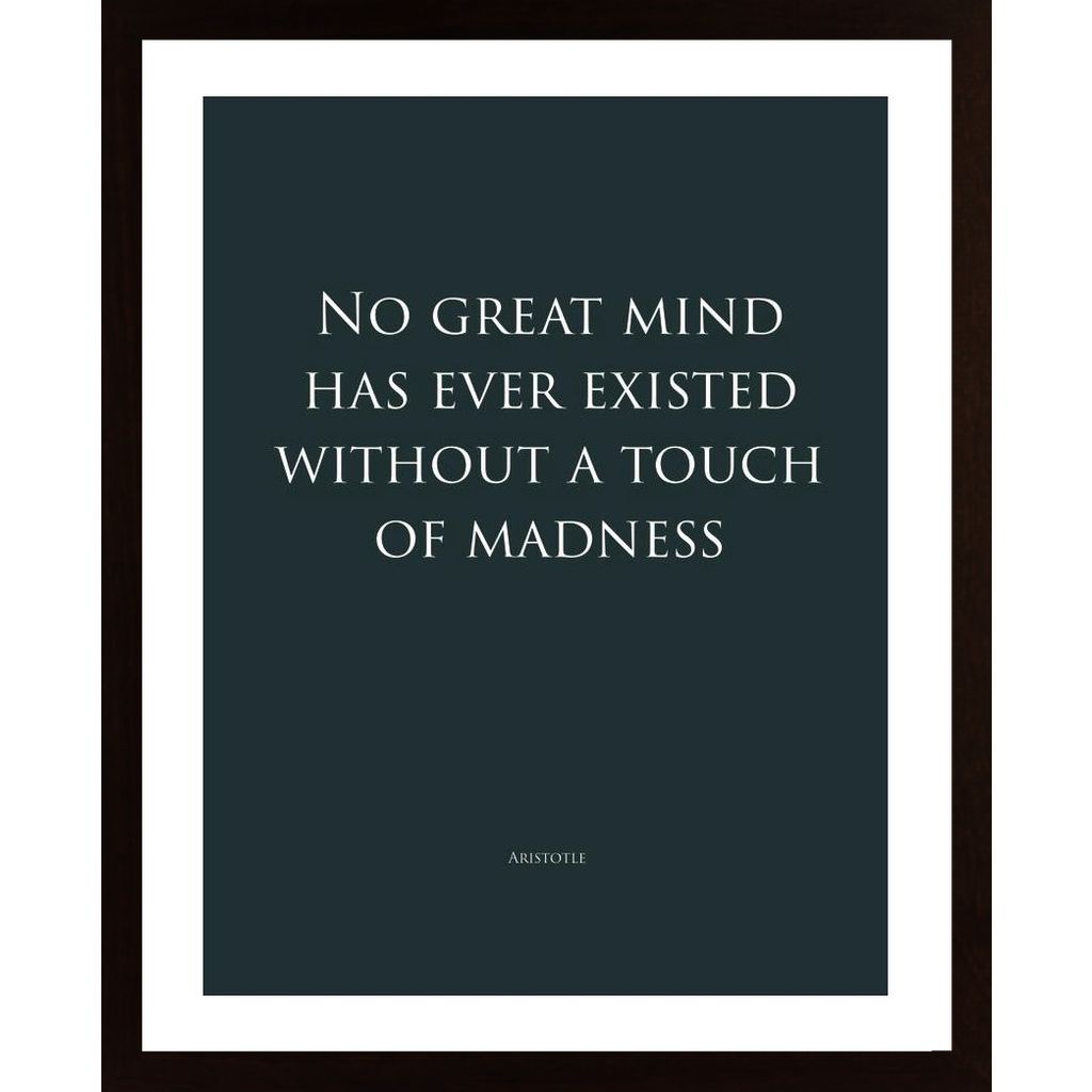 Great Mind - Black Poster