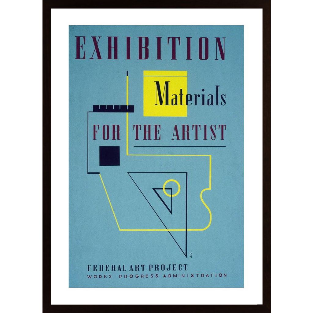 Exhibition Materials Plakat