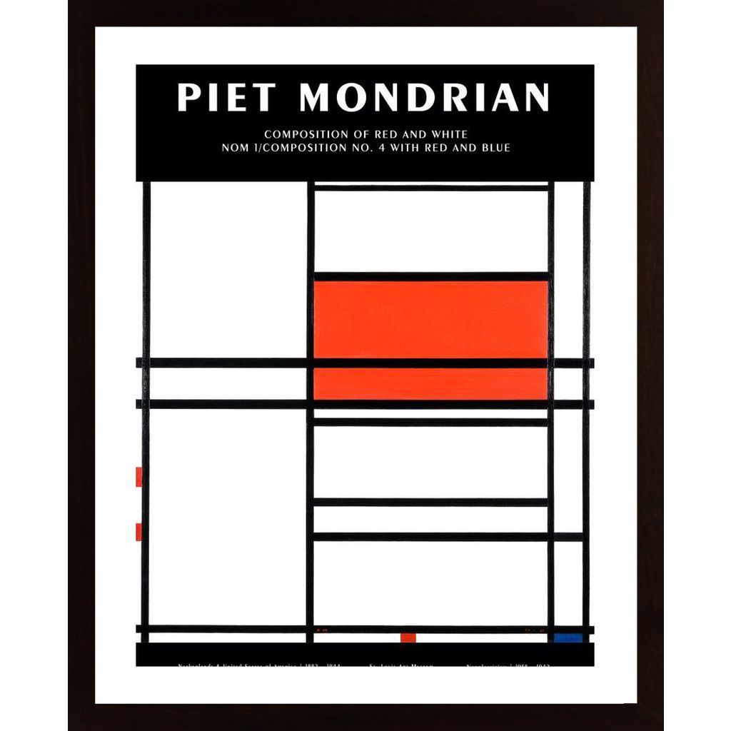 Mondrian - Compos.I Plakat