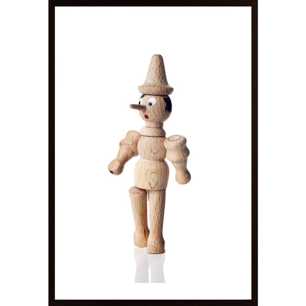 Wooden Pinocchio Doll Plakát
