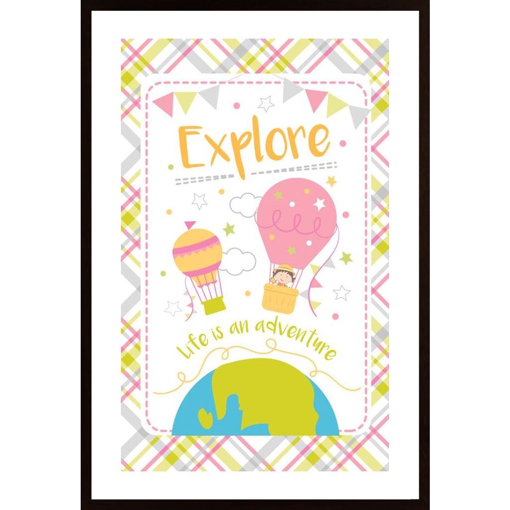 Girl Explorer Plakát