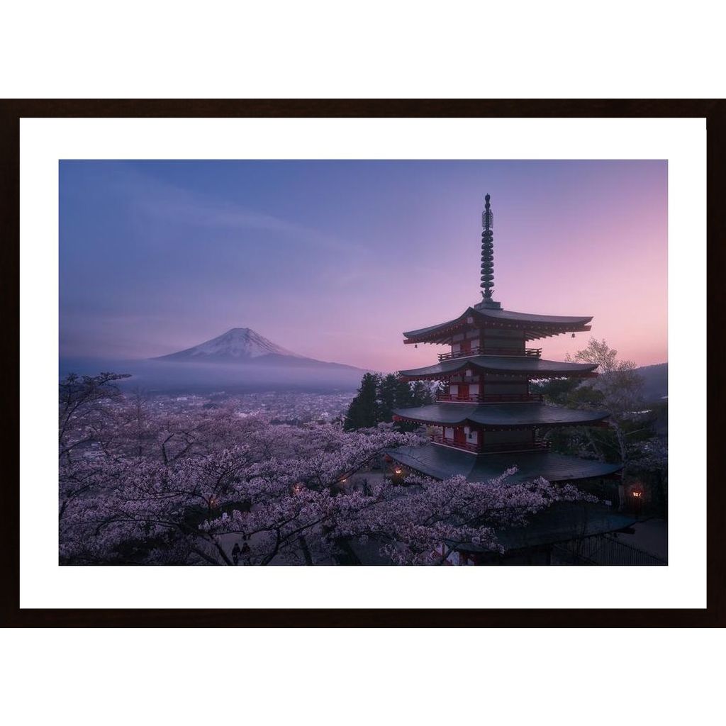 Mt Fuji Sakura Plakát