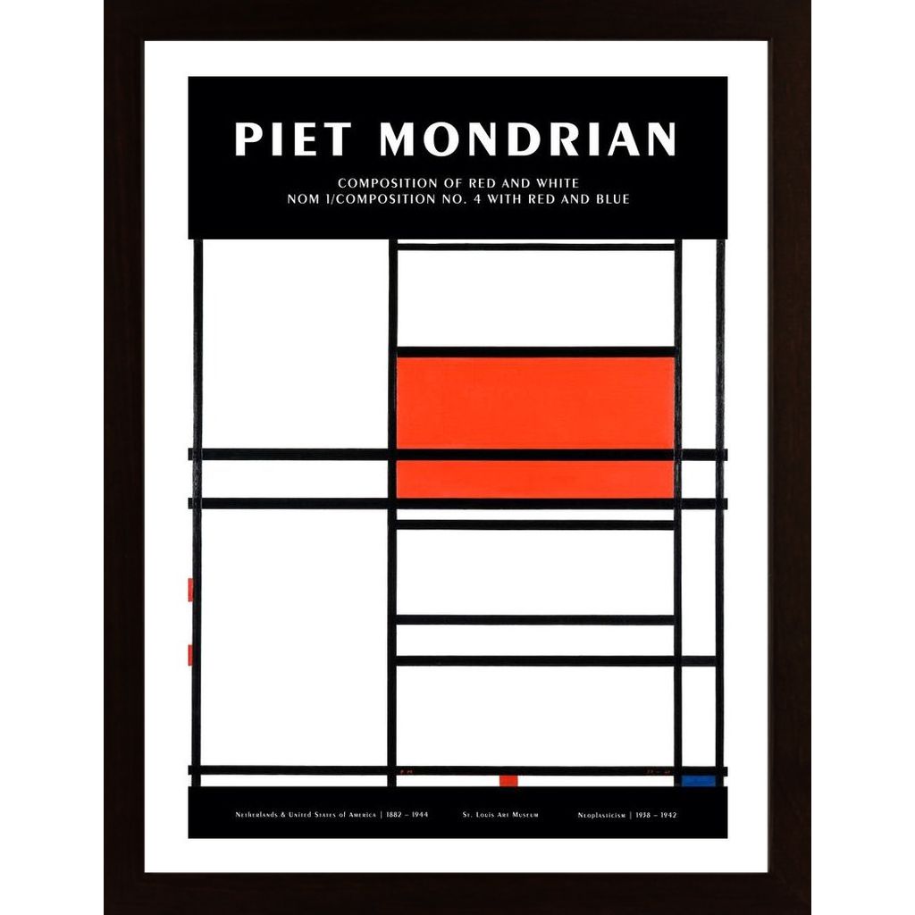 Mondrian - Compos.I Plakat