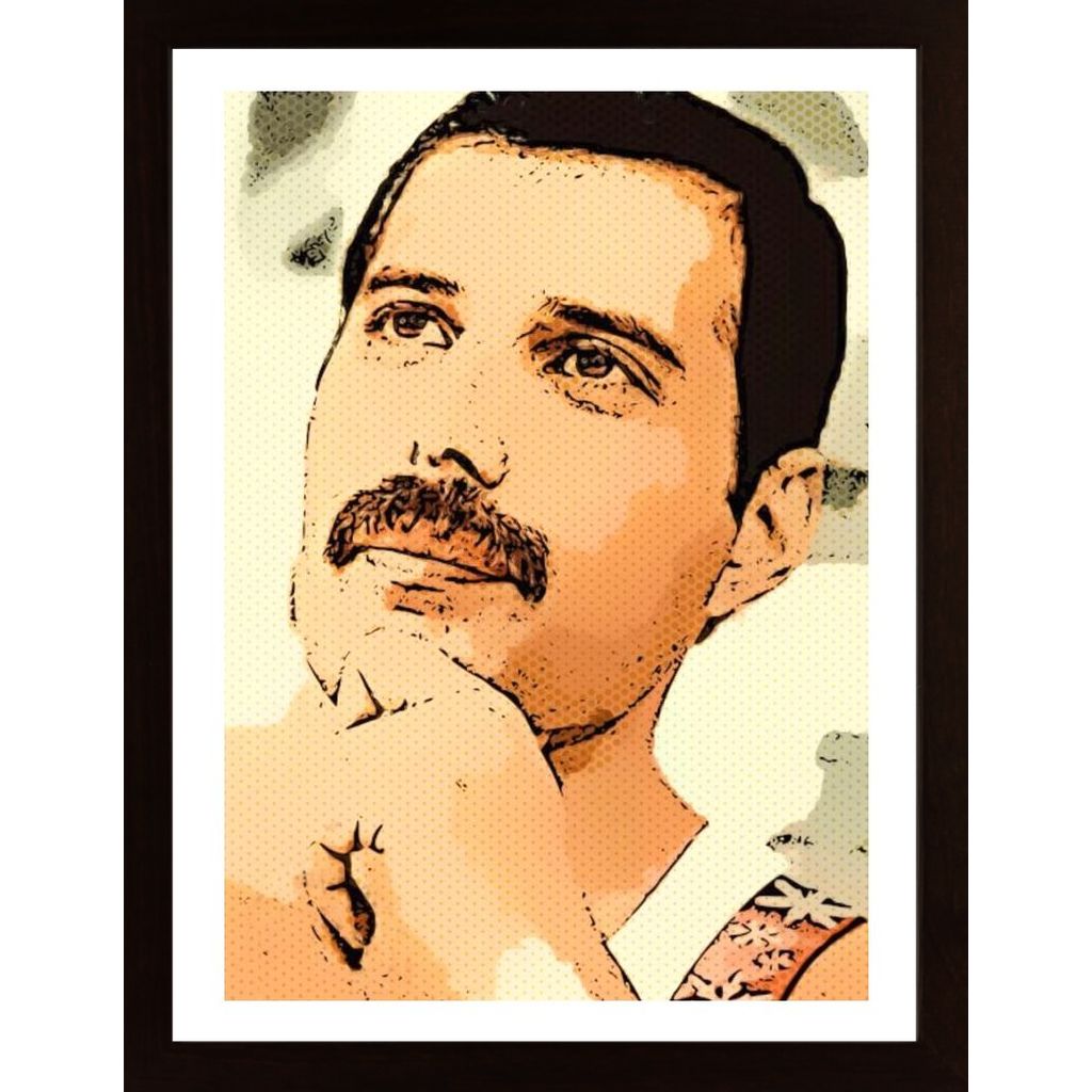 Freddie Mercury Pop Plakát