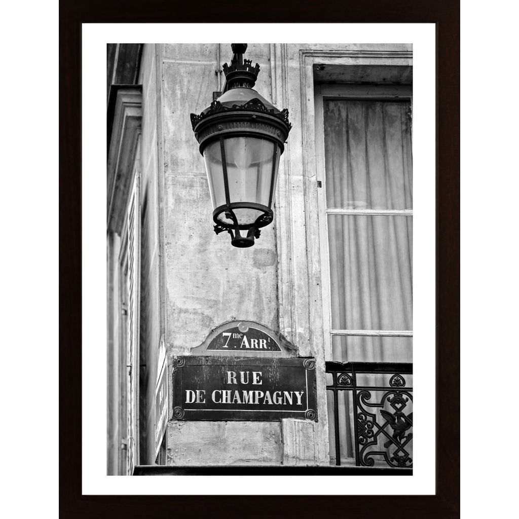 Rue De Champagny Poster
